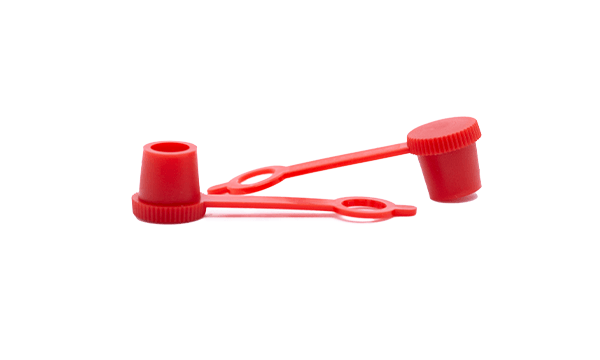 X AUTOHAUX M6 Red Rubber Nipple Grease Fitting Dust Cap Cover for Car 100pcs 