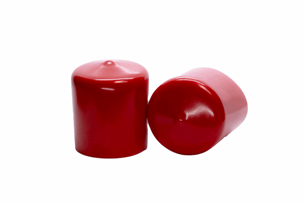 Round Flexible Caps Dip Moulded PVC Caps Red.png