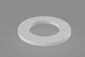 a 3D modelled flat nylon washer