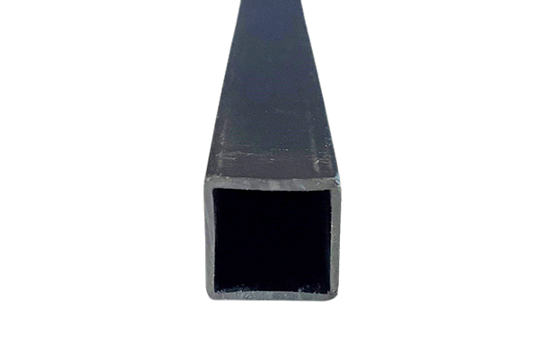 Plastic Box Section Square Tubes Black