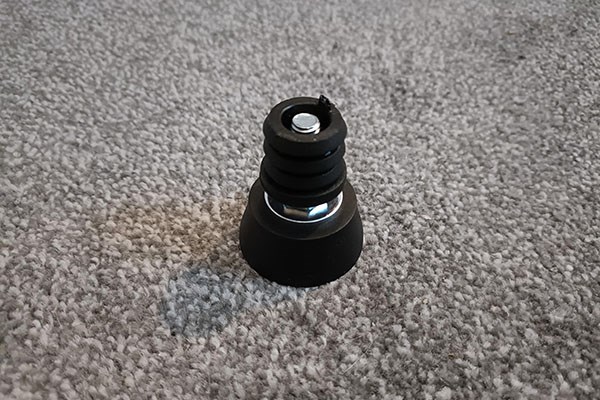 Round Threaded Inserts Fitting Demo With Adjustable Foot