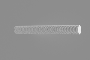 A 3D modelled nylon threaded rod