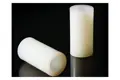 Two cylindrical nylon spacers