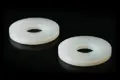 Two Flat Nylon Washers