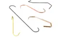 A range of metal hooks used in powder coating. In various shapes, C, S, V and Offset.