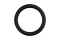 A top down 3D model of a Black rubber O-Ring