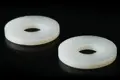Two Flat Nylon Washers